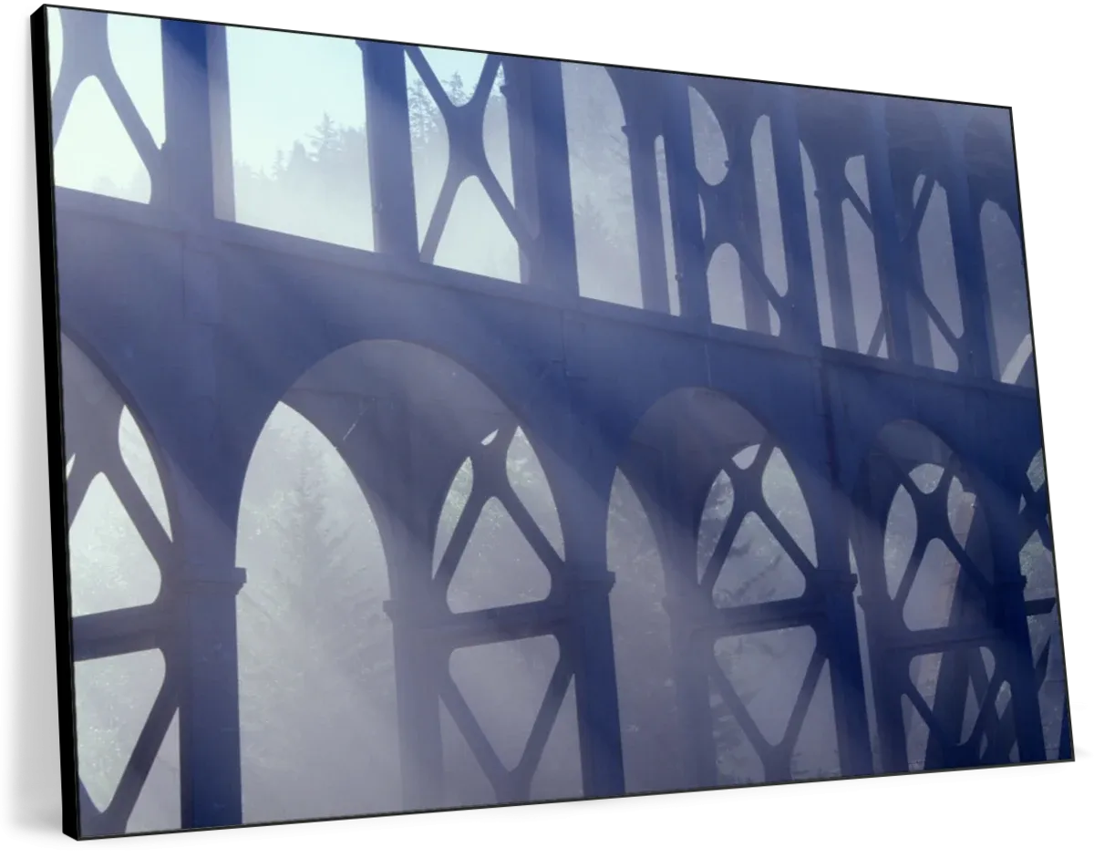 2000s Cape Creek Bridge Fog Wall Art