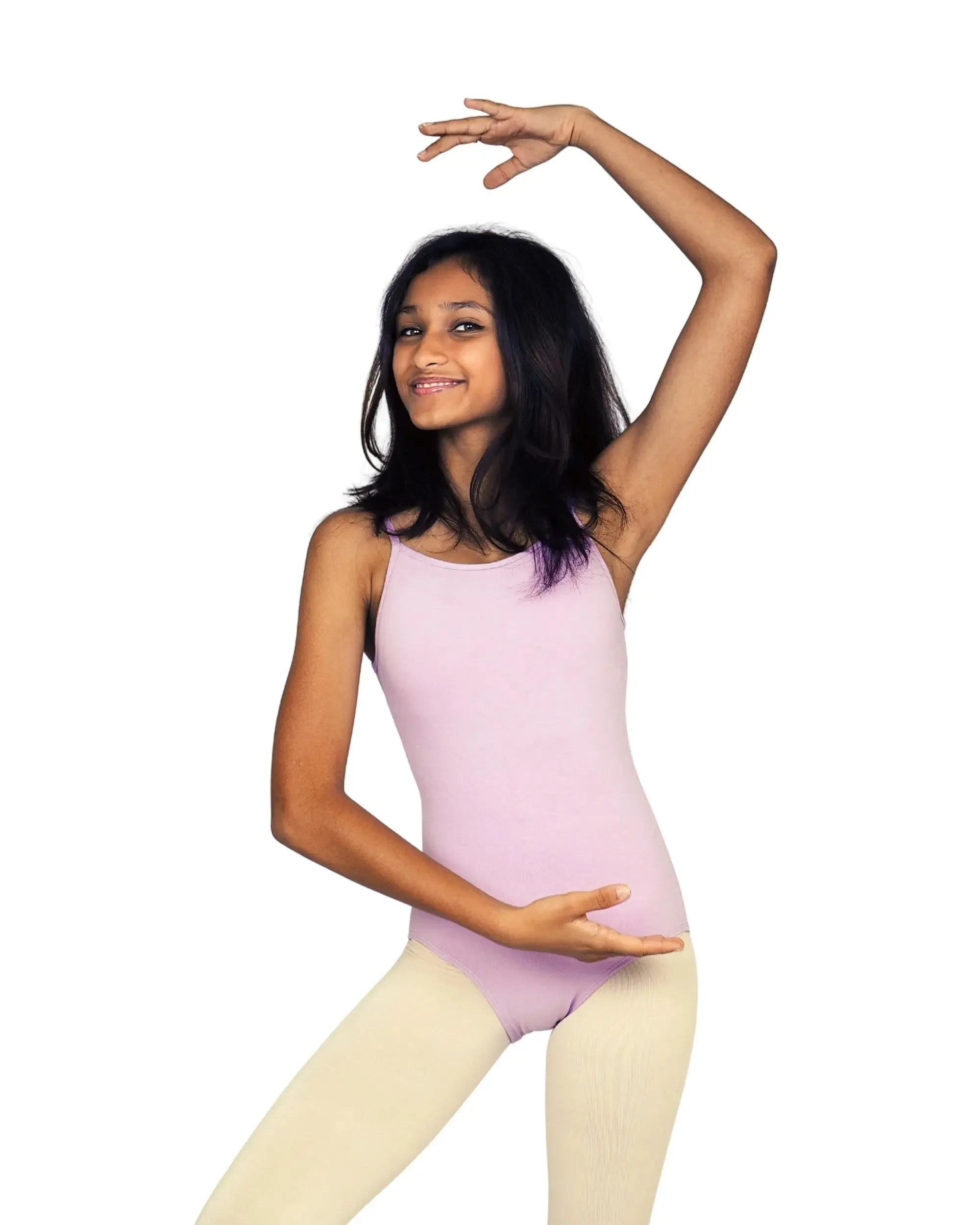 3 Piece Set: Camisole Leotard with wrap around Skirt and Tights