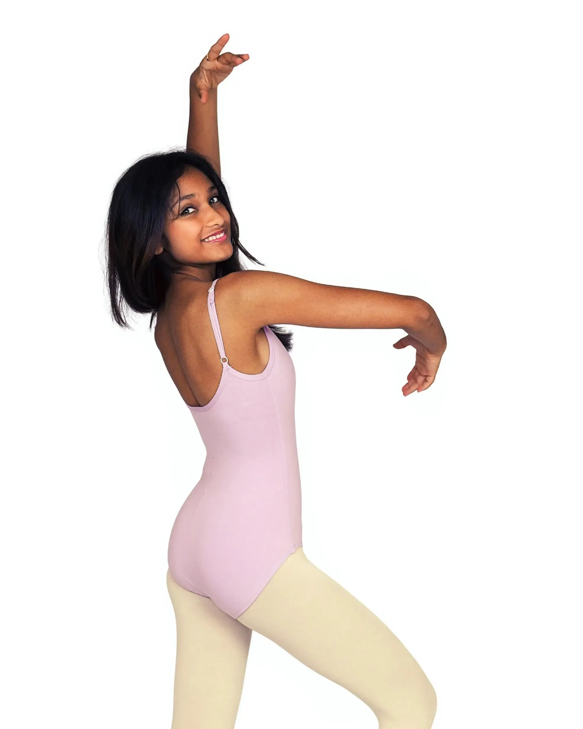 3 Piece Set: Camisole Leotard with wrap around Skirt and Tights