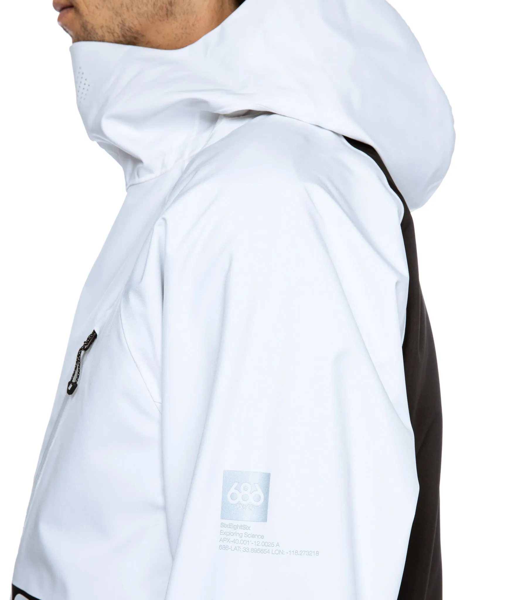 686 GLCR NASA Hydra Thermagraph Mens Snow Jacket White