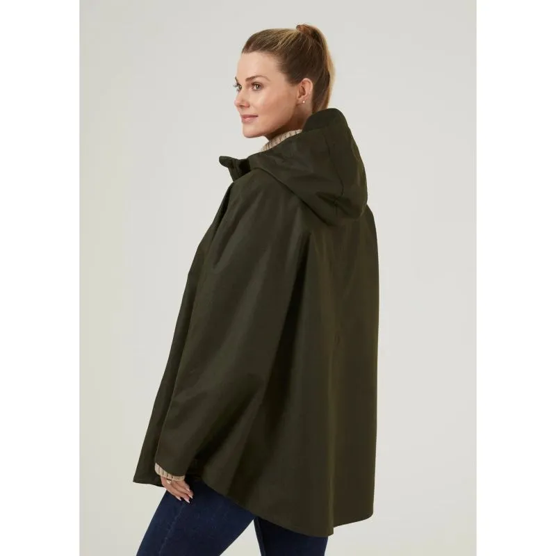 Alan Paine Fernley Ladies Waterproof Cape - Woodland