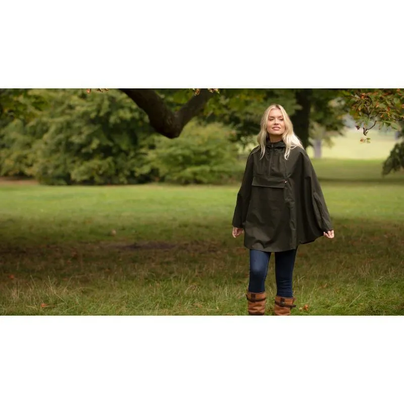 Alan Paine Fernley Ladies Waterproof Cape - Woodland