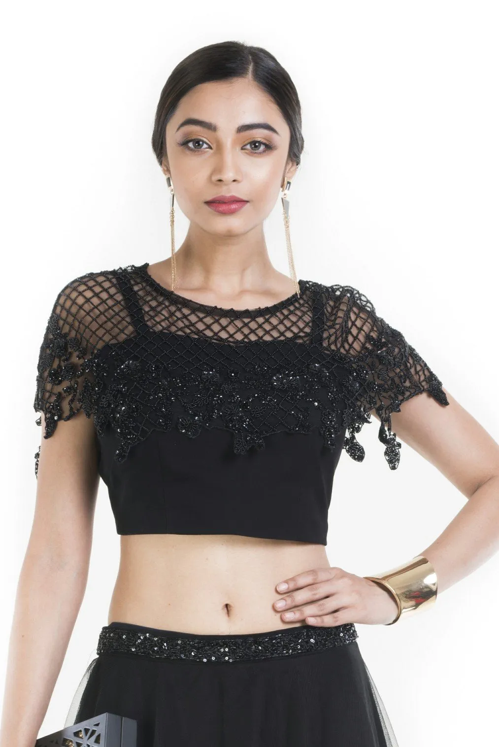 BLACK LEHENGA FEATURE