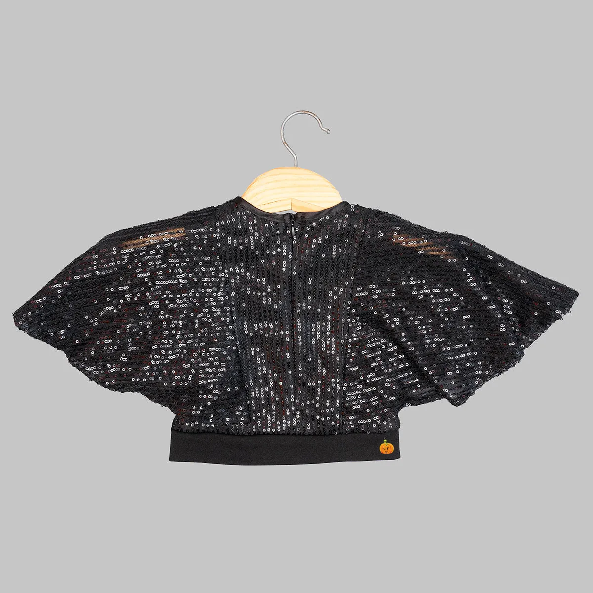 Black Skirt & Top for Girls