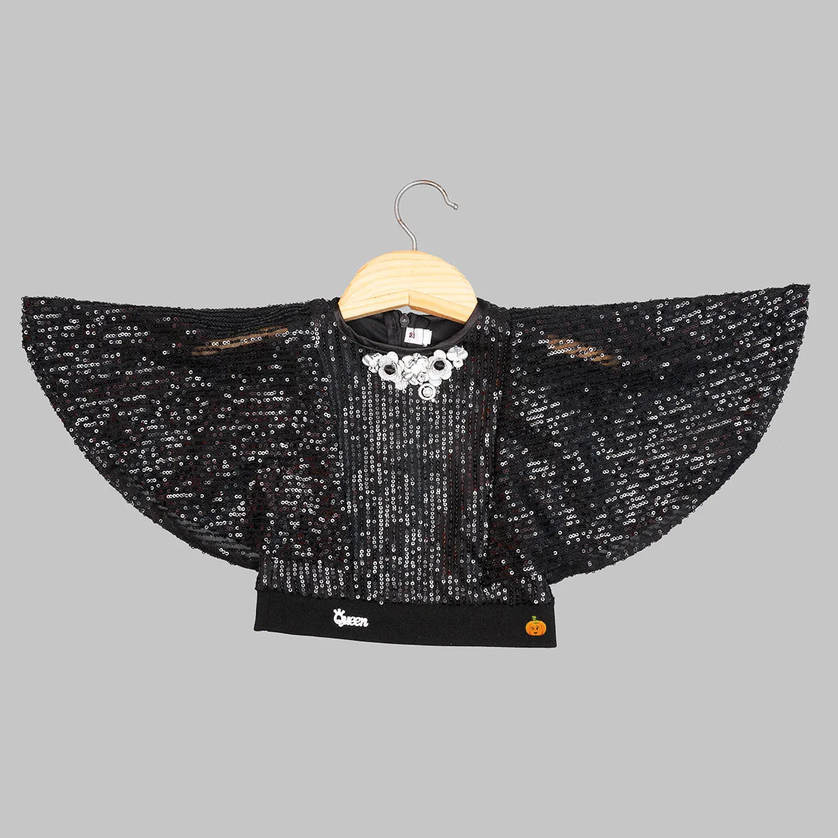 Black Skirt & Top for Girls