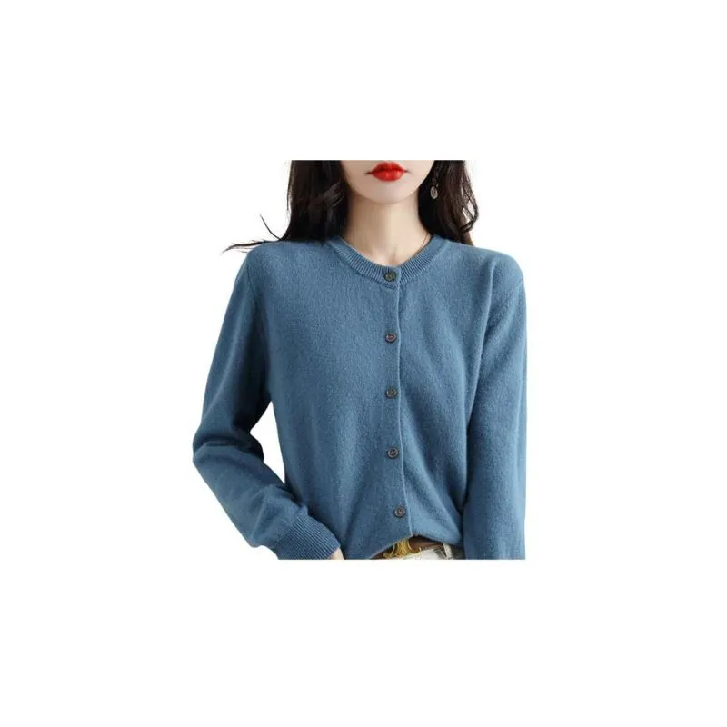 Button-Up Cardigan Women