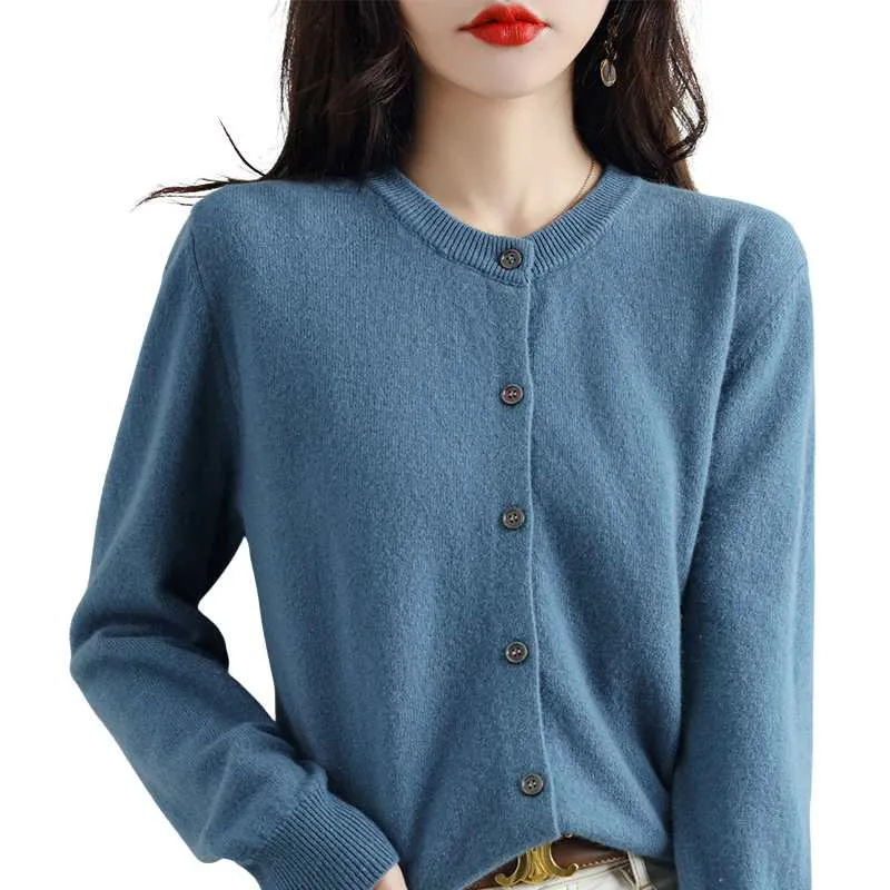 Button-Up Cardigan Women