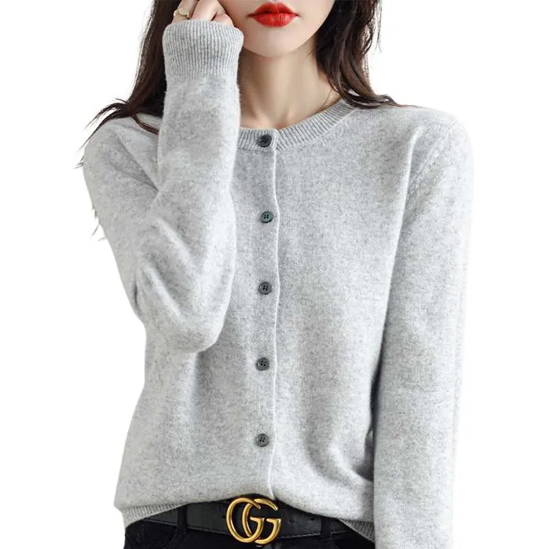 Button-Up Cardigan Women