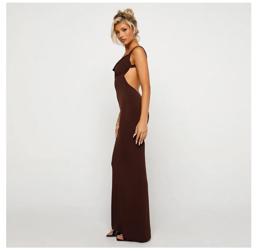 Cami Dress Sexy Sleeveless Backless Slim Fit Dress