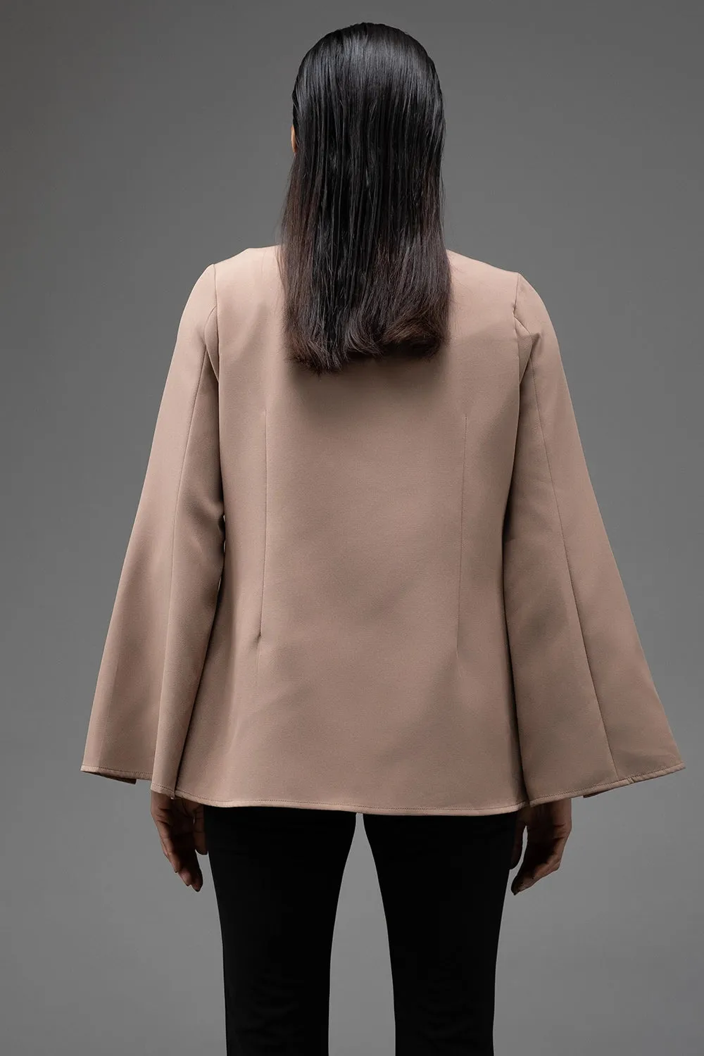 Cape Sleeved Coat