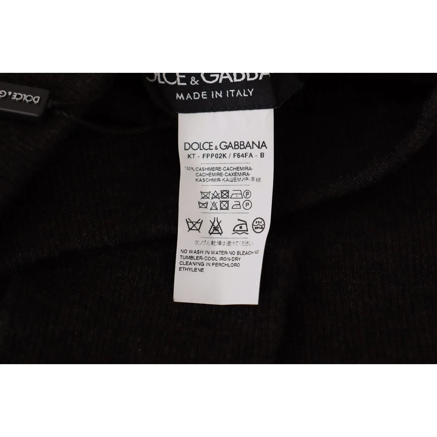 Dolce & Gabbana Elegant Cashmere Gray Tights | Winter Luxury