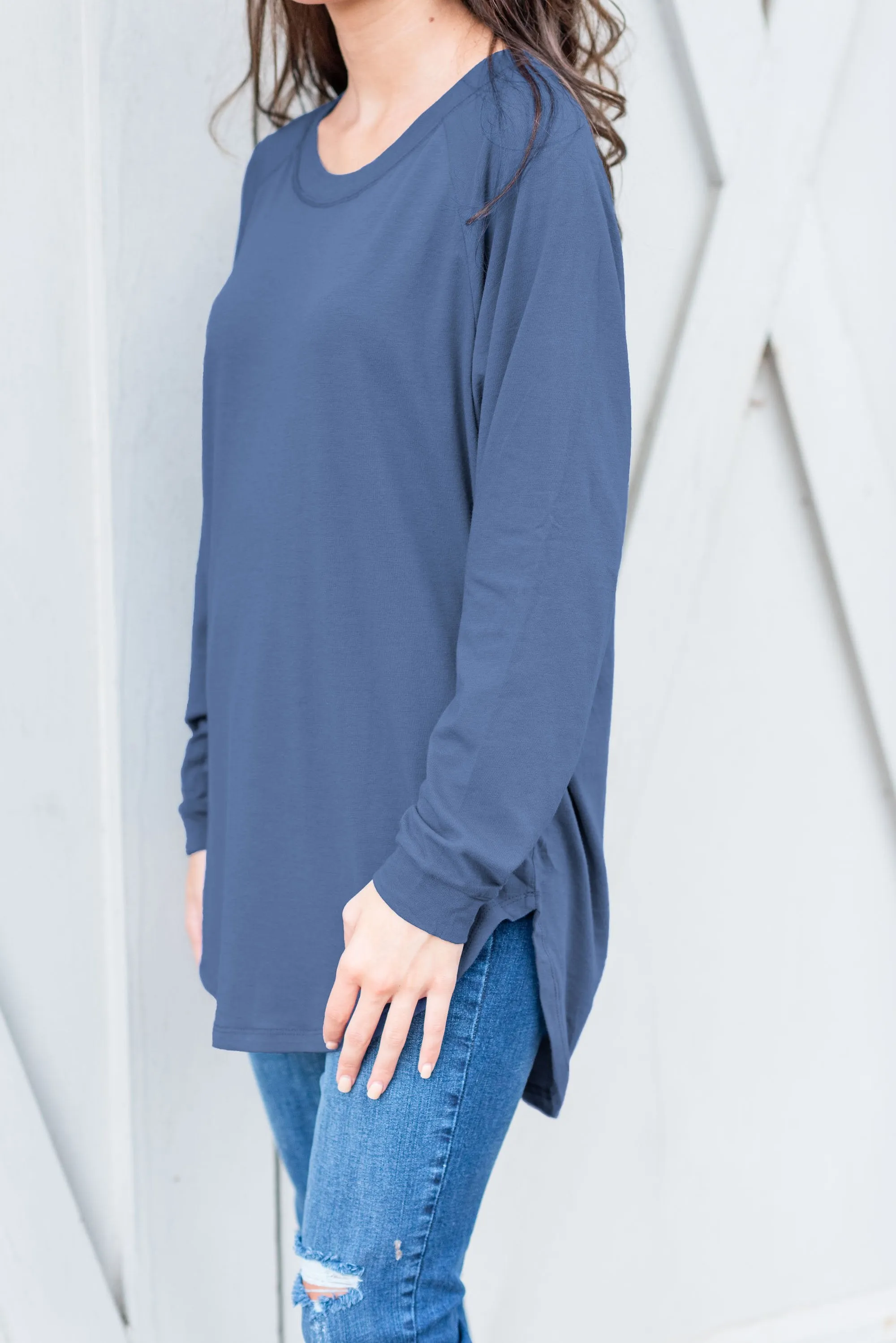 Easy Like Sunday Denim Blue Tunic
