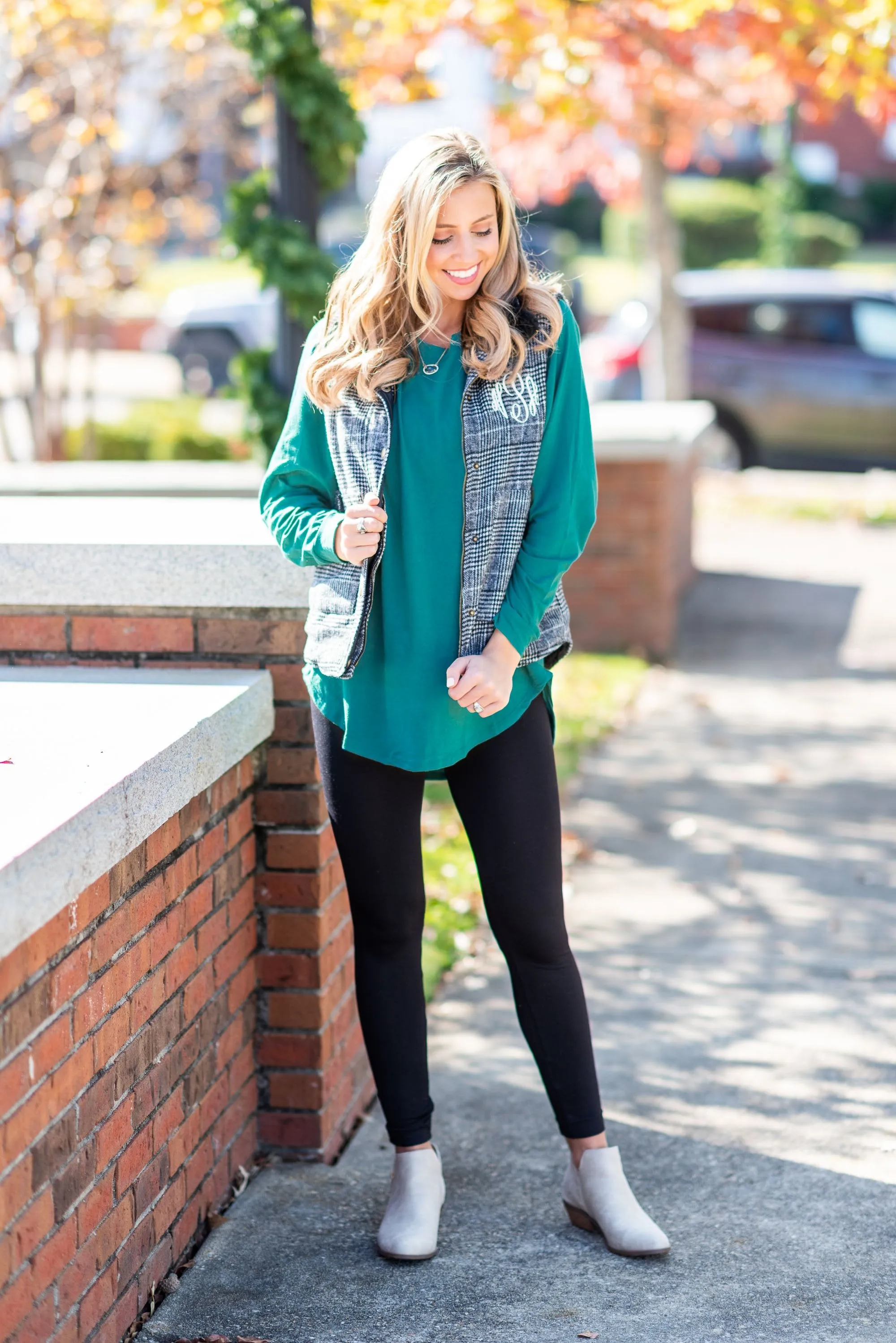 Easy Like Sunday Emerald Green Tunic