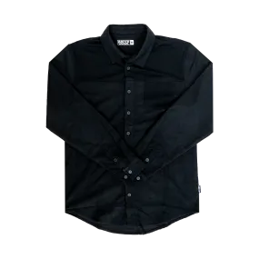 FlexTop Flannel - Solid Black