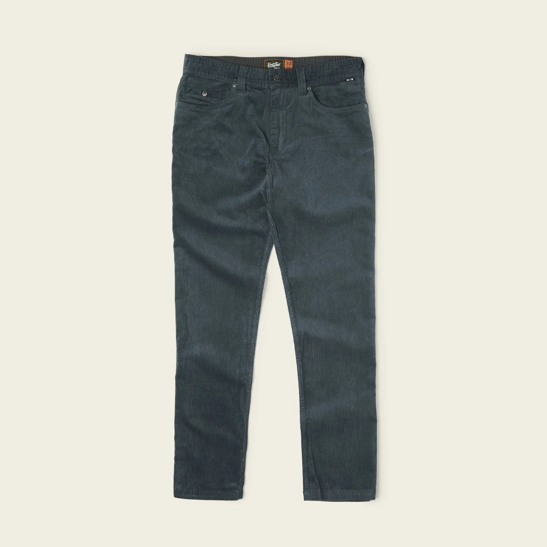 Frontside 5-Pocket Corduroy Pants - Dark Slate Blue