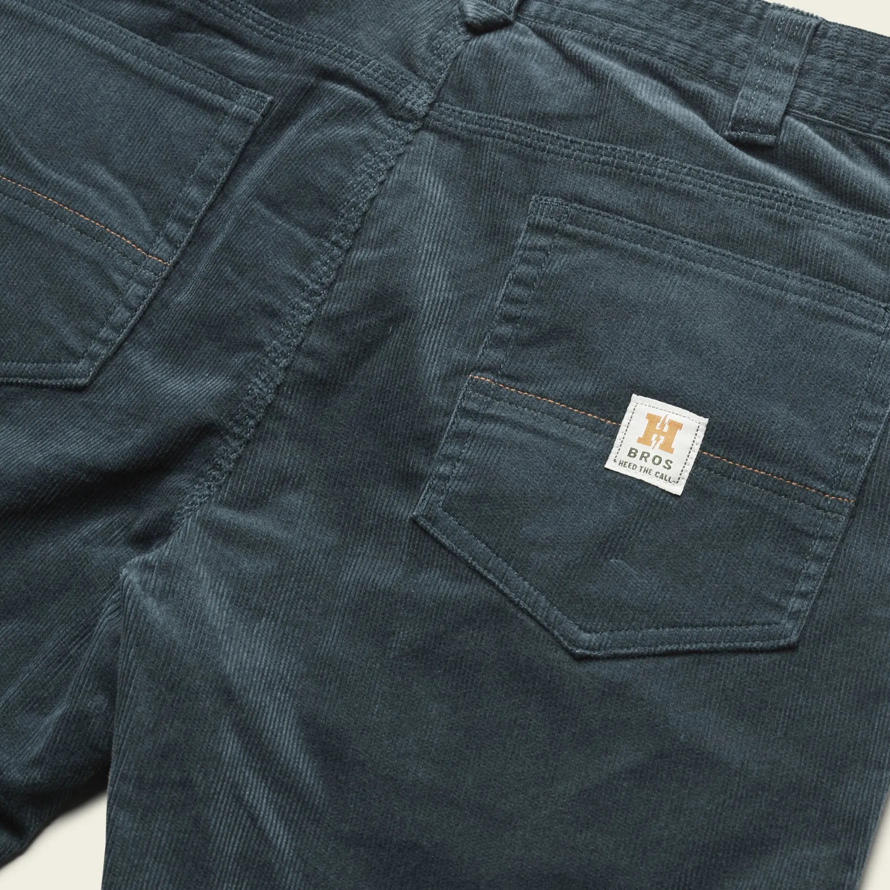 Frontside 5-Pocket Corduroy Pants - Dark Slate Blue