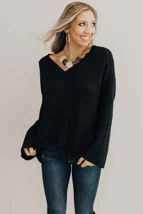 Frost And Frose' Shift Sweater In Black