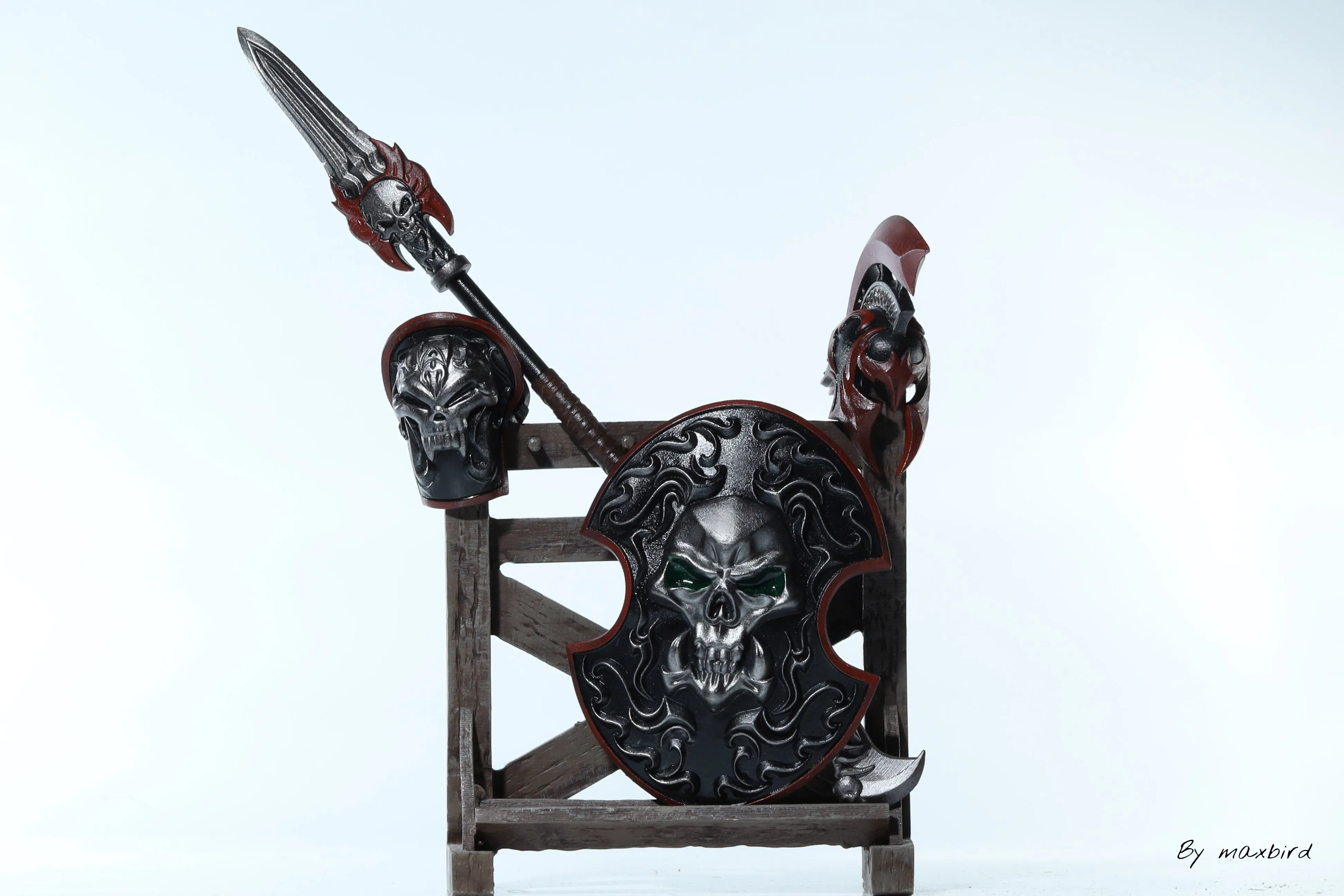 【IN STOCK】1/12 Custom Spartan set for Mcfarlane Spawn