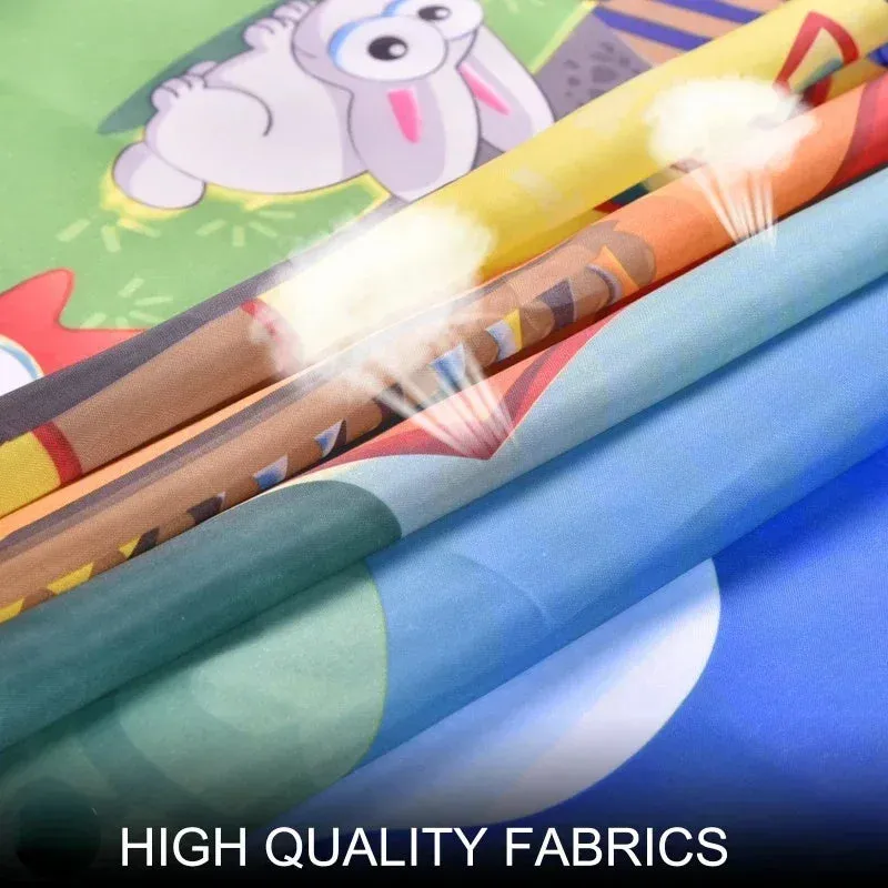 Kids Hair Cutting Cape Gown Hairdresser Barber Apron Hairdressing Children Girls Boys Hair Cut Cloak Umbrella Protecter