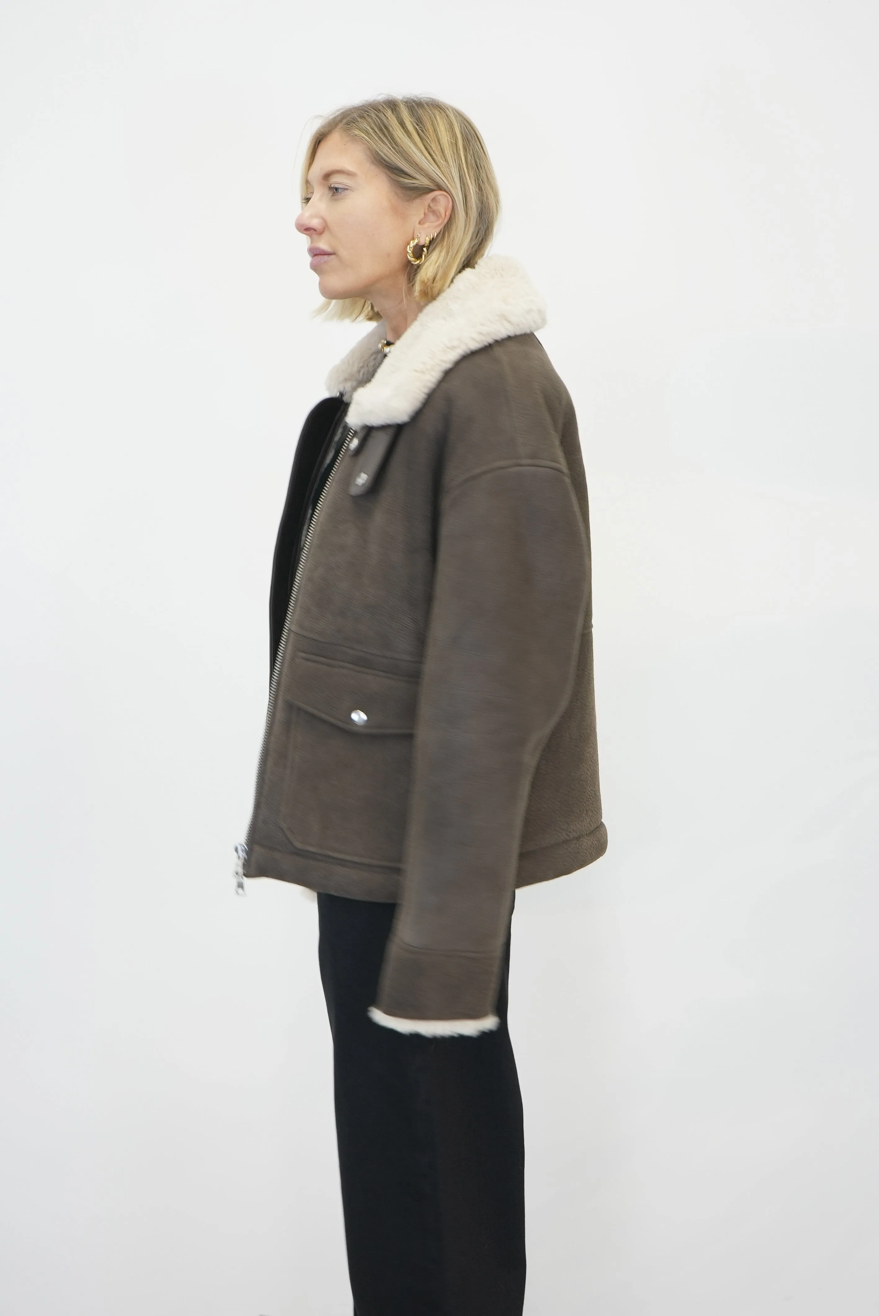 KOBE SHEARLING JACKET