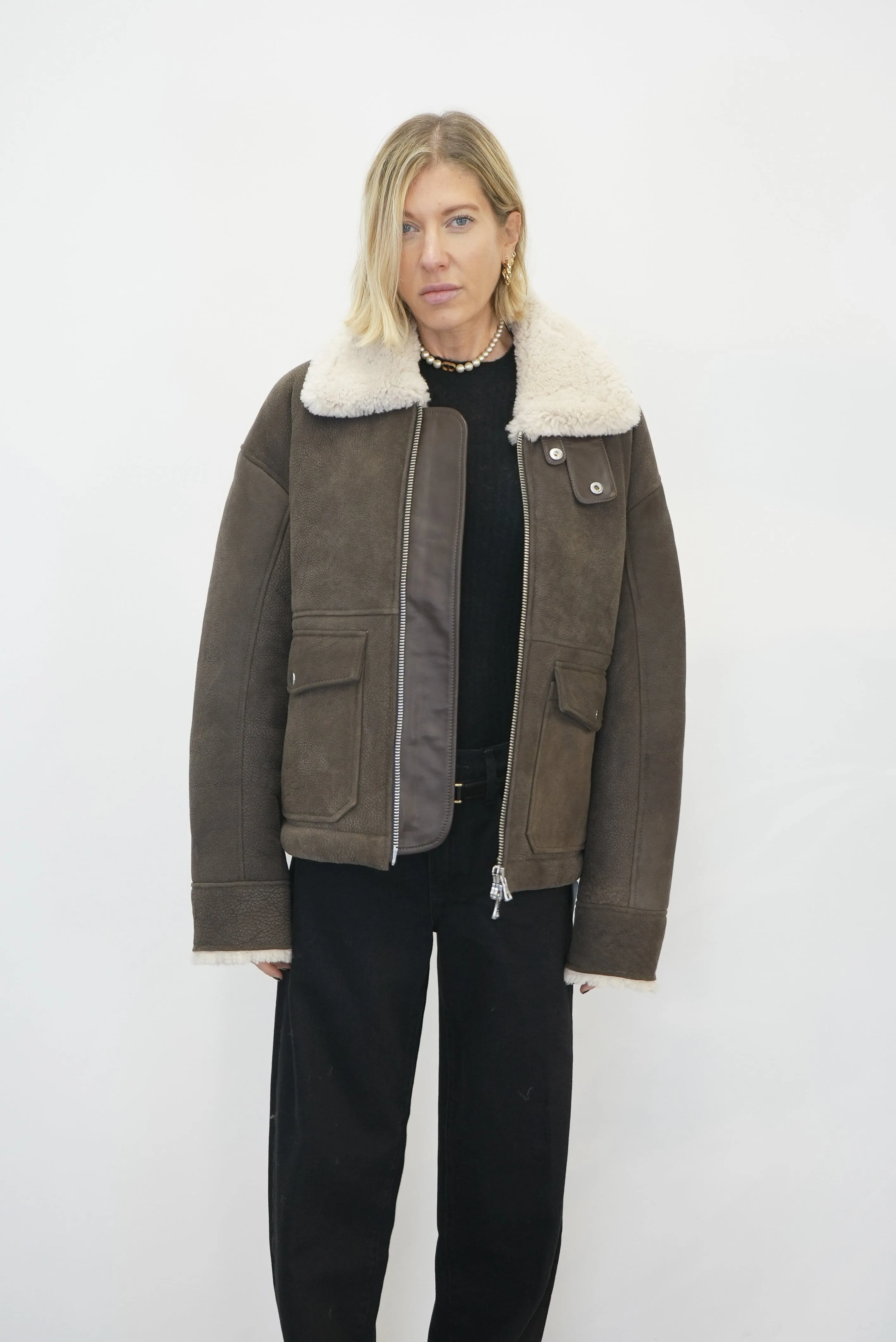 KOBE SHEARLING JACKET