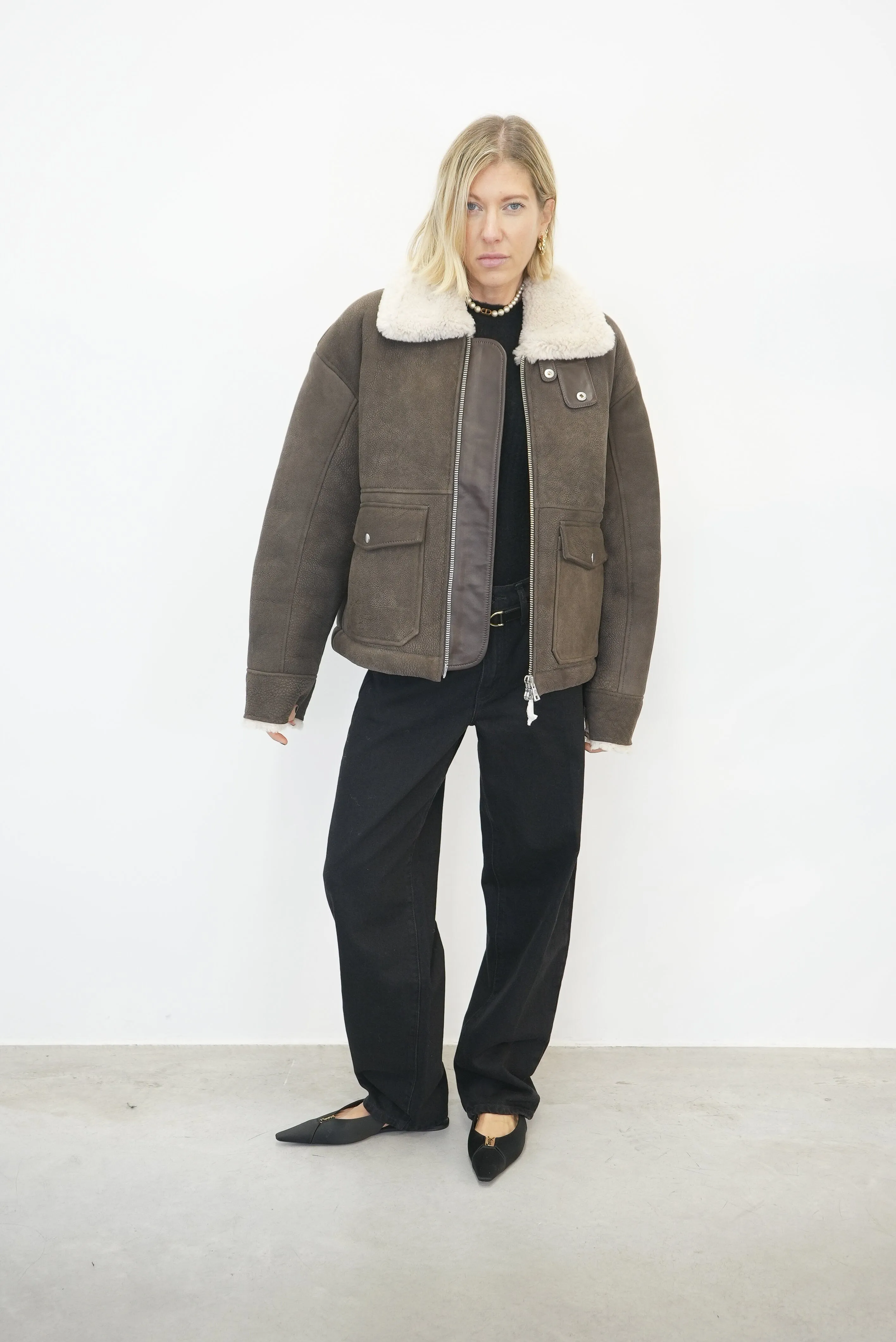 KOBE SHEARLING JACKET