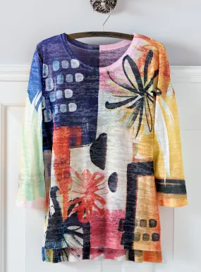 Les Fleurs Tunic