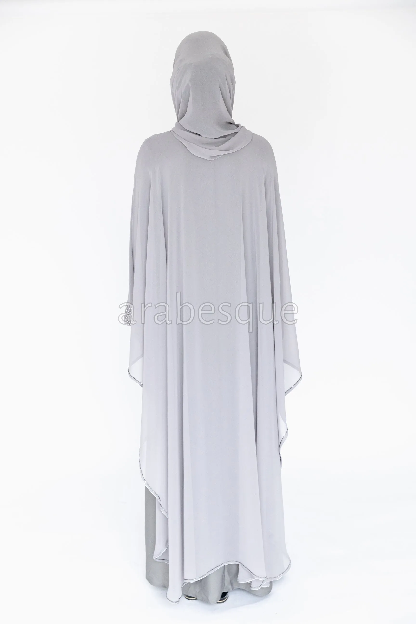 Mena Grey Abaya
