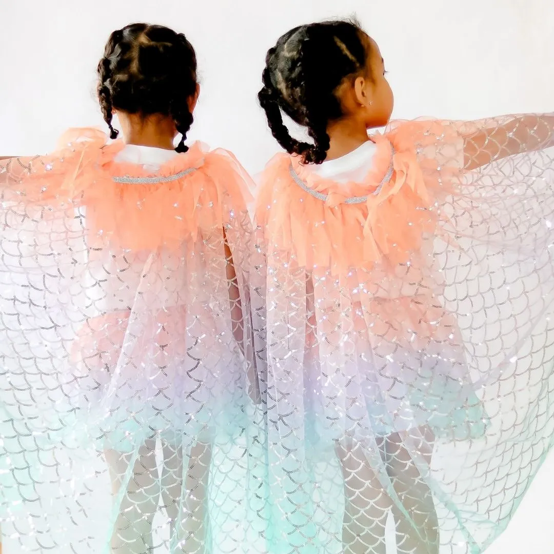 Mermaid Ombre Cape
