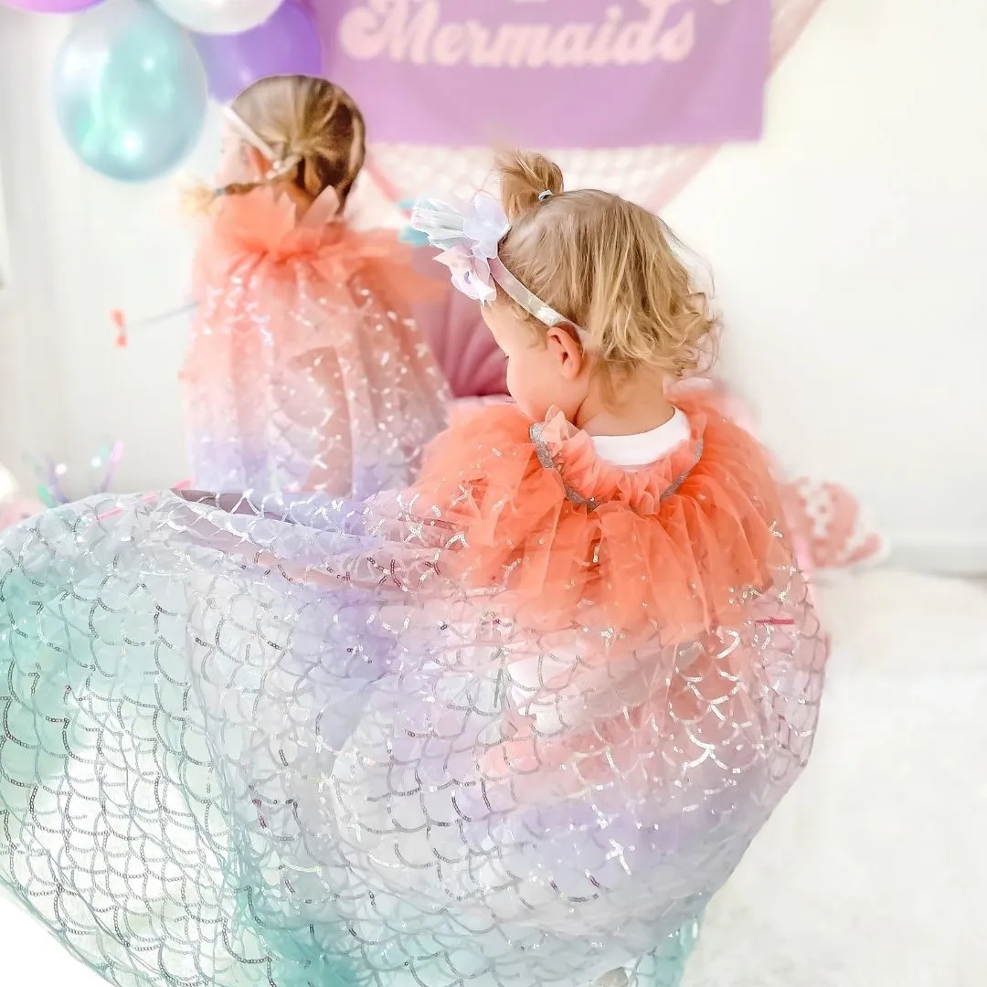 Mermaid Ombre Cape