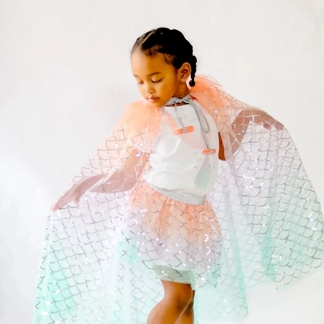 Mermaid Ombre Cape