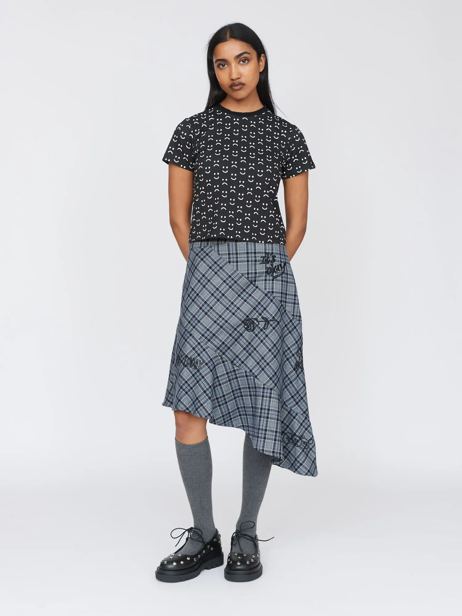 Mini Happy Sad Fitted Tee