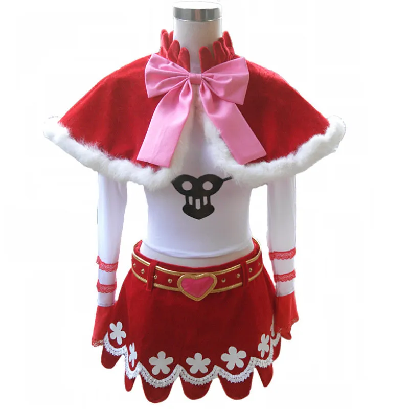 One Piece Perona Cosplay Costume Anime Princess Mononoke Dress Halloween Christmas Party Suit