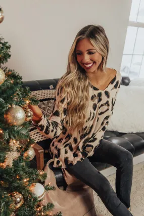 Running Wild Knit Leopard Sweater