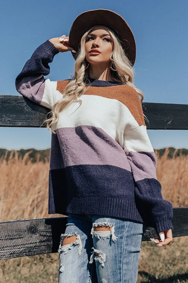 Salt Lake City Cuddles Colorblock Sweater
