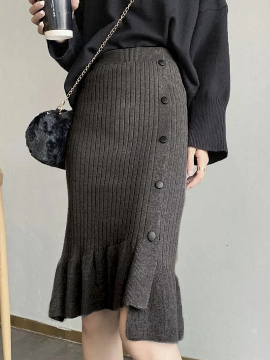 Show Off Sweater Skirt - Multicolor