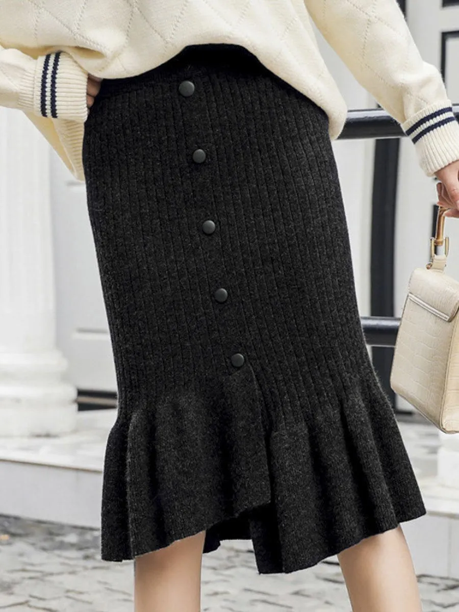 Show Off Sweater Skirt - Multicolor