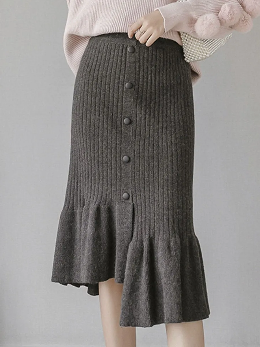 Show Off Sweater Skirt - Multicolor