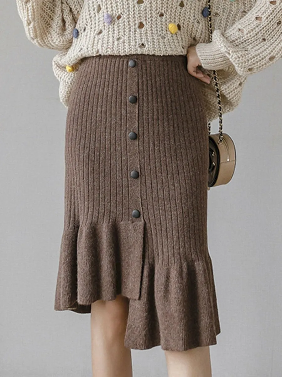 Show Off Sweater Skirt - Multicolor