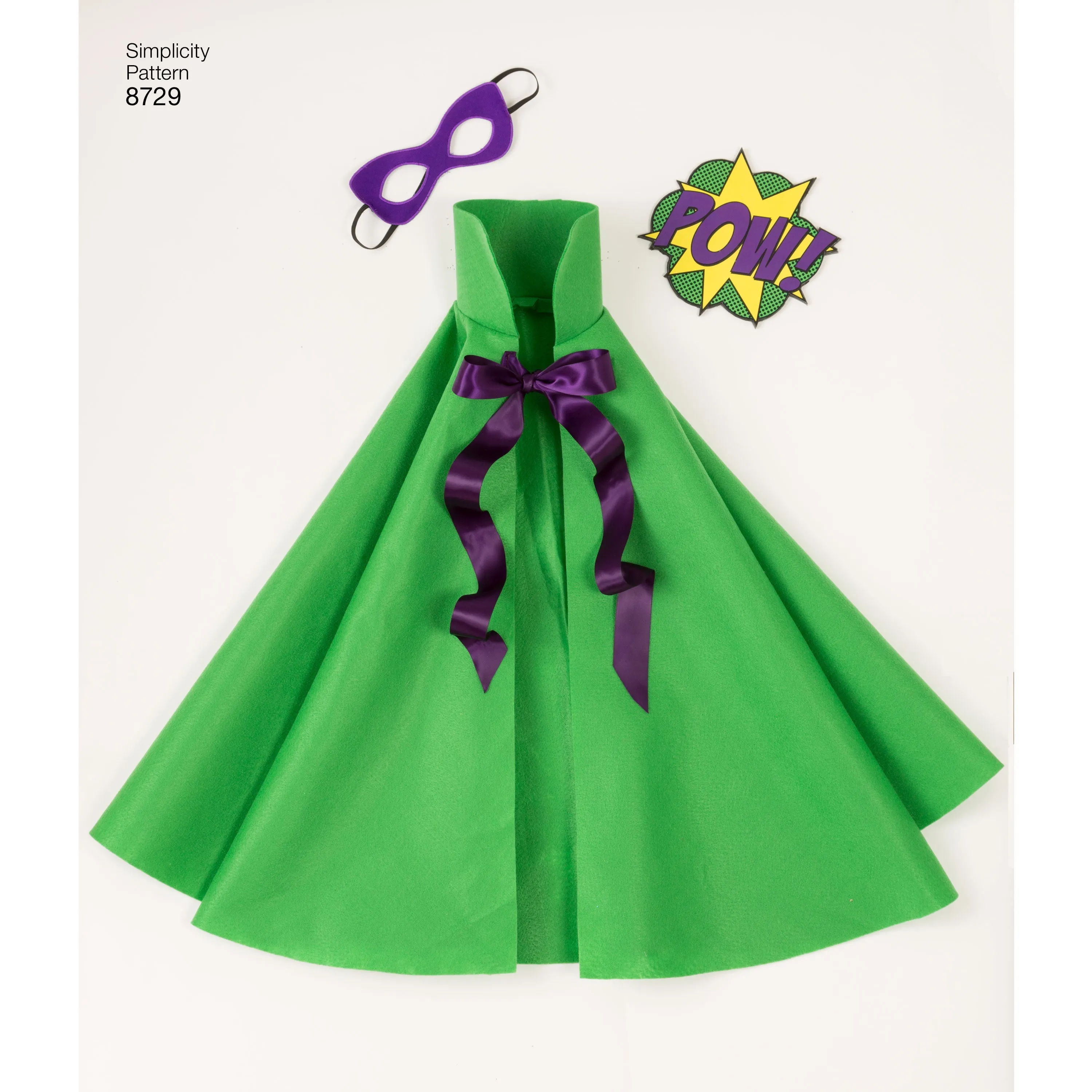 Simplicity Pattern 8729 Child's Cape Costumes