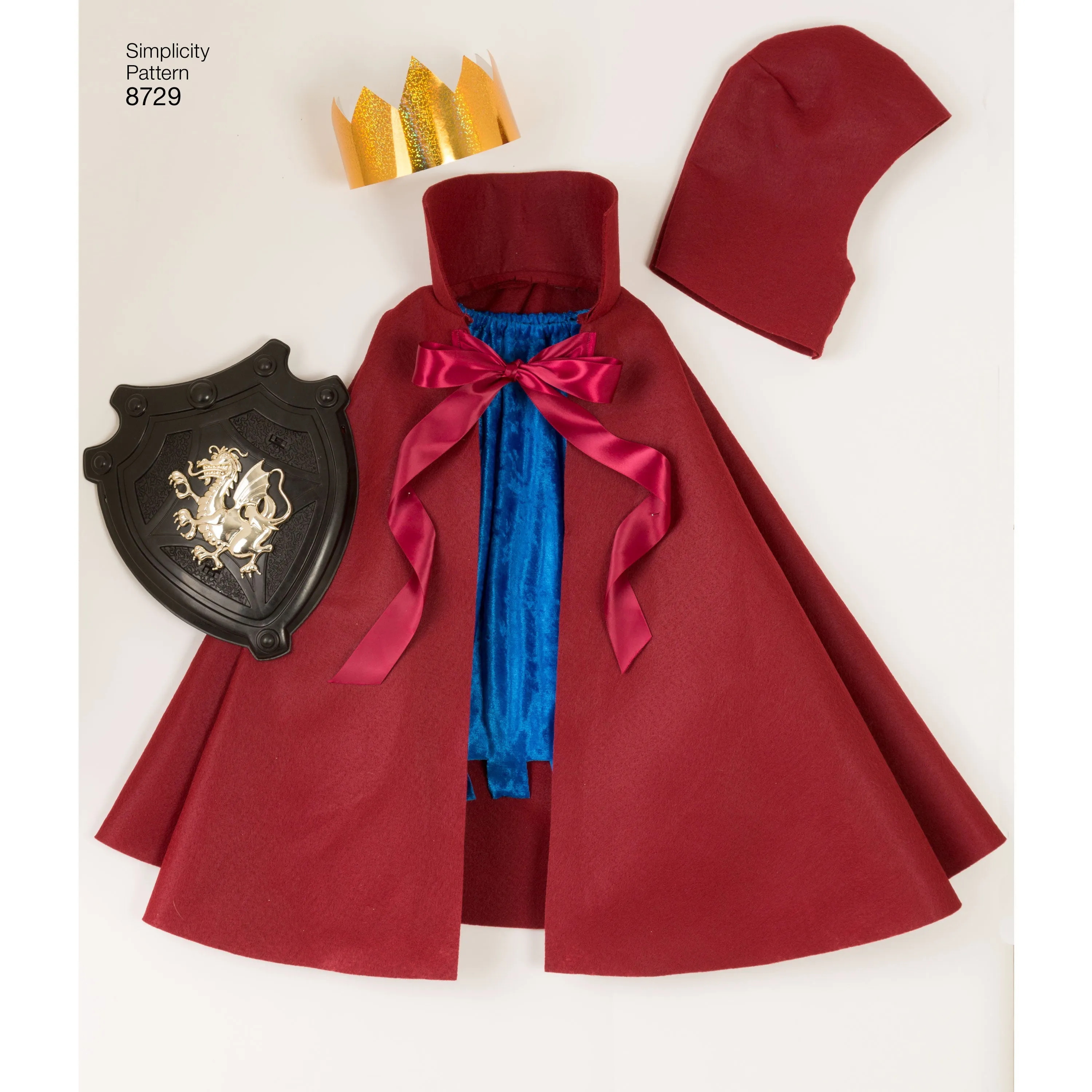 Simplicity Pattern 8729 Child's Cape Costumes