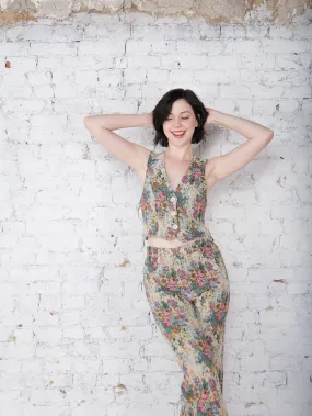 Sonny Vintage Floral Vest
