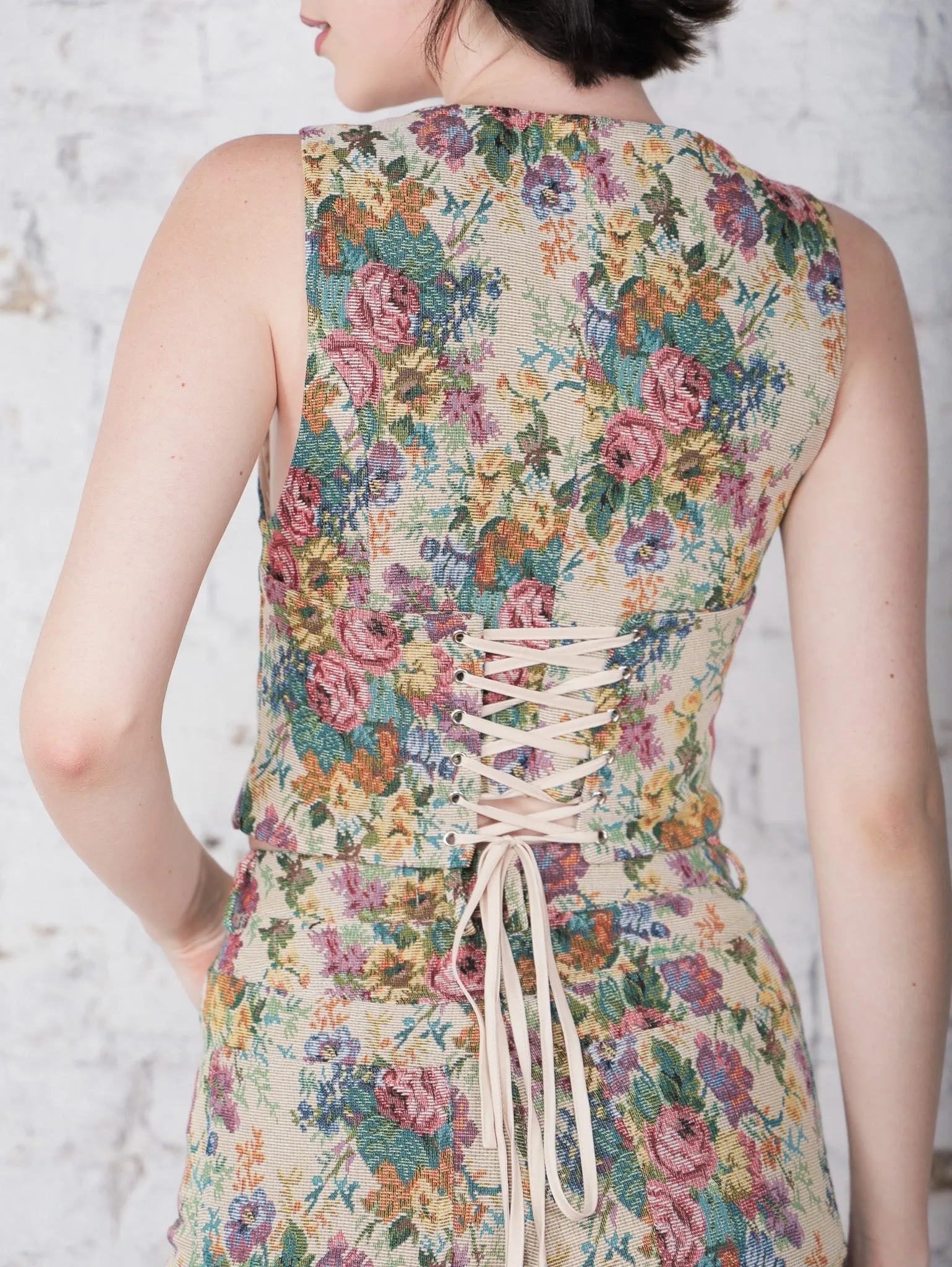Sonny Vintage Floral Vest