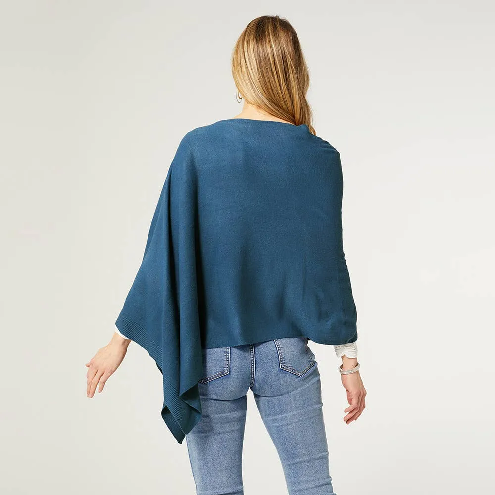 Stonewash Lightweight Poncho One Size