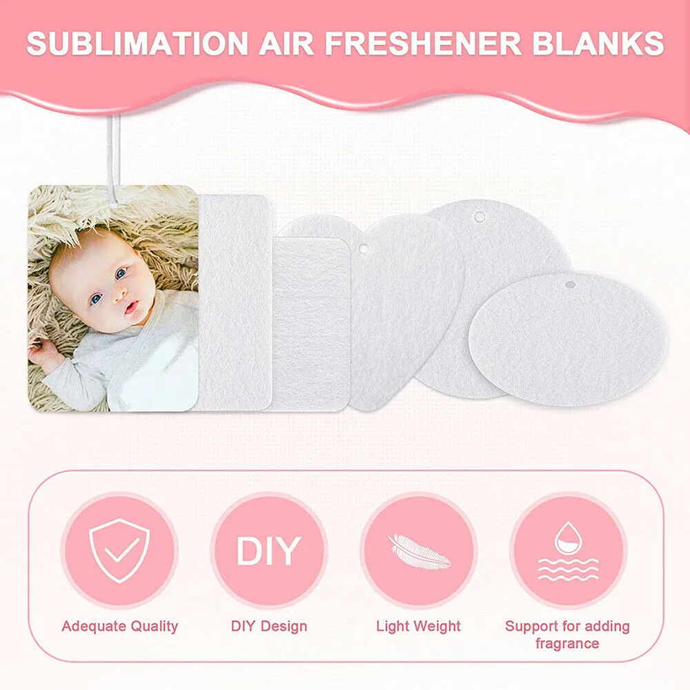 Sublimation Air Fresheners