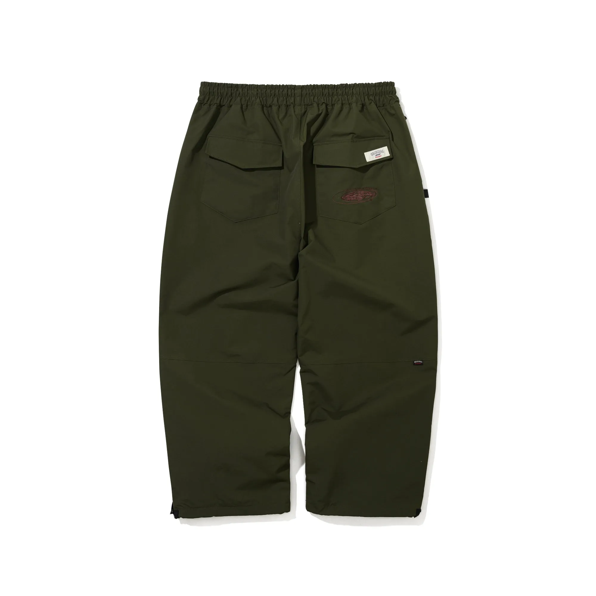 SUPER WIDE VENTILATION PANTS KHAKI