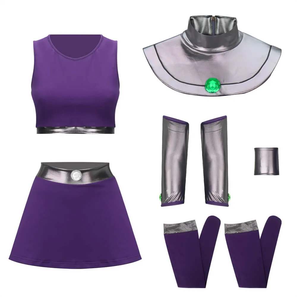 Teen Titans Starfire Princess Koriand'r Cosplay Costume