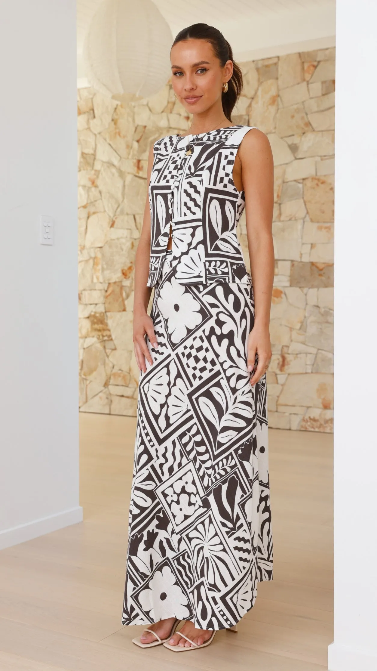 Trinity Vest - Laie Floral