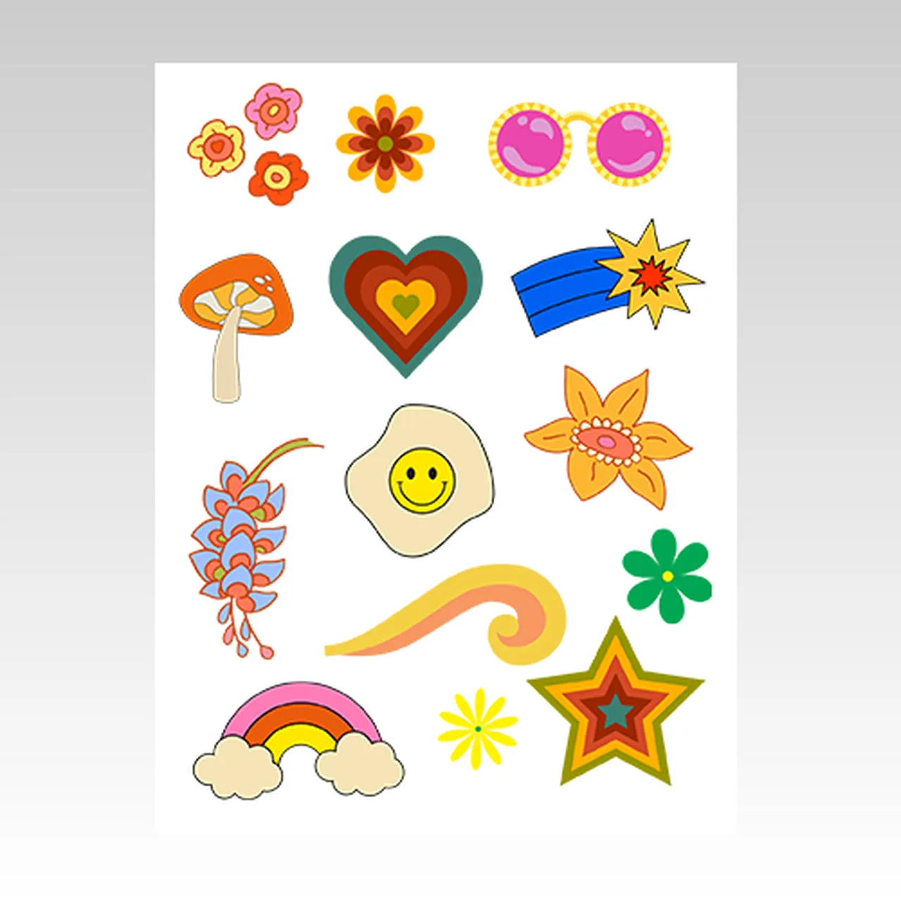 VTS Sub Adhesive Vinyl 13" x 19" Sublimation Sticker Sheets 10 Pack