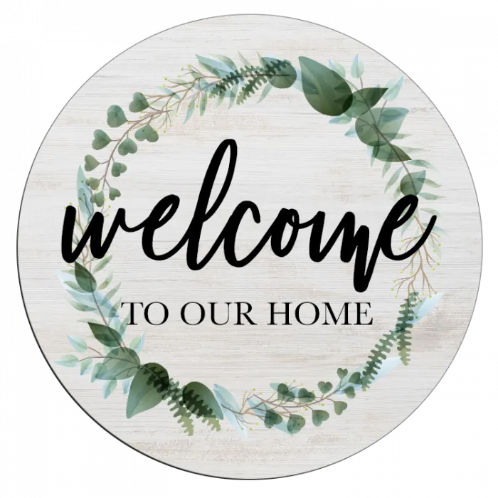 WHITE 1-SIDED HARDBOARD 12" ROUND SUBLIMATION
